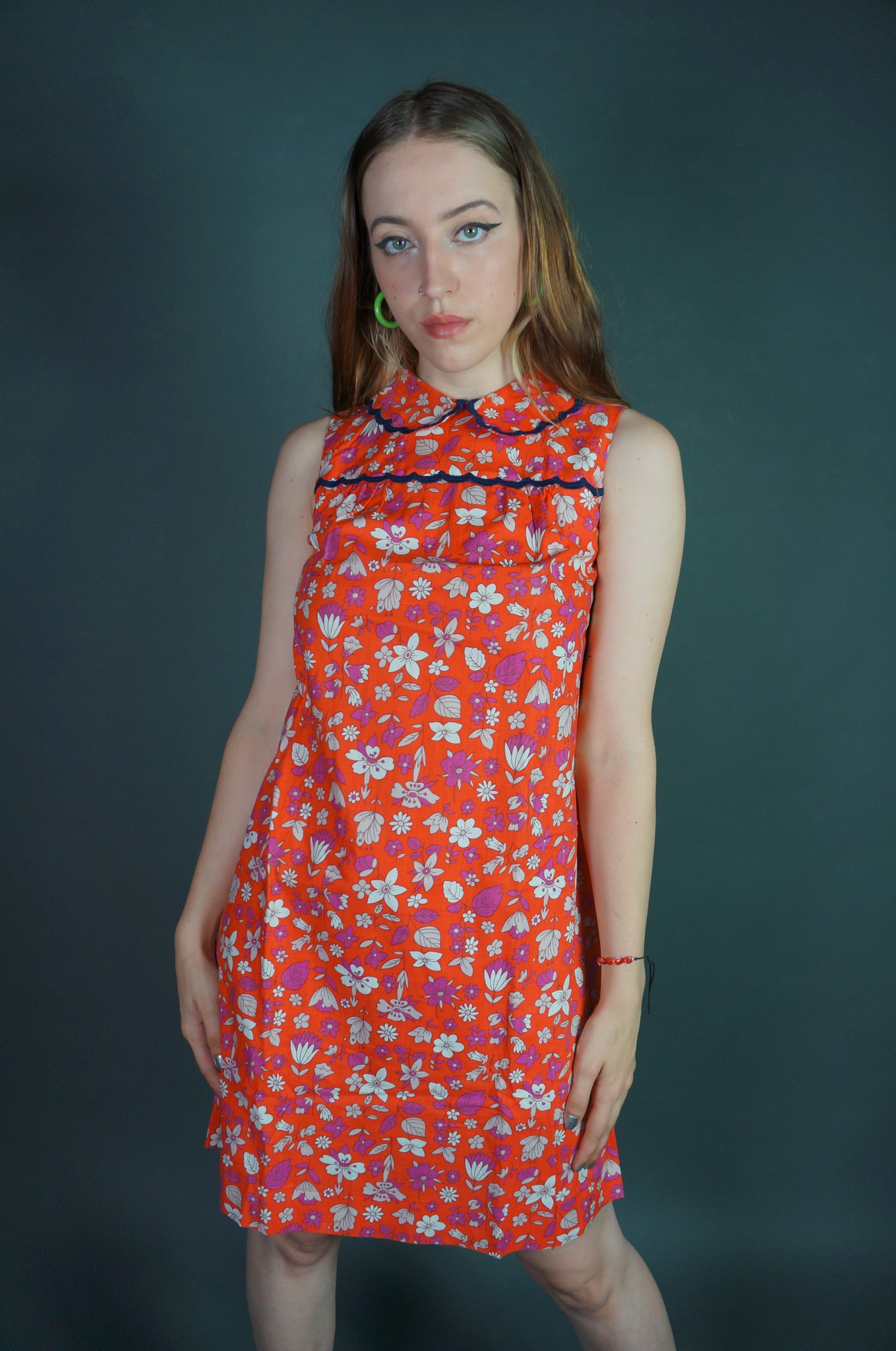 70's Flower Dress
