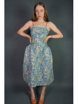 50's Handmade Textured Glitter Dress