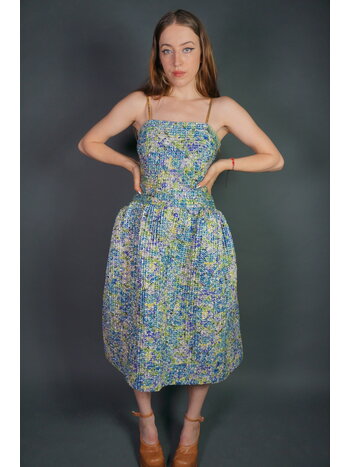 50's Handmade Textured Glitter Dress