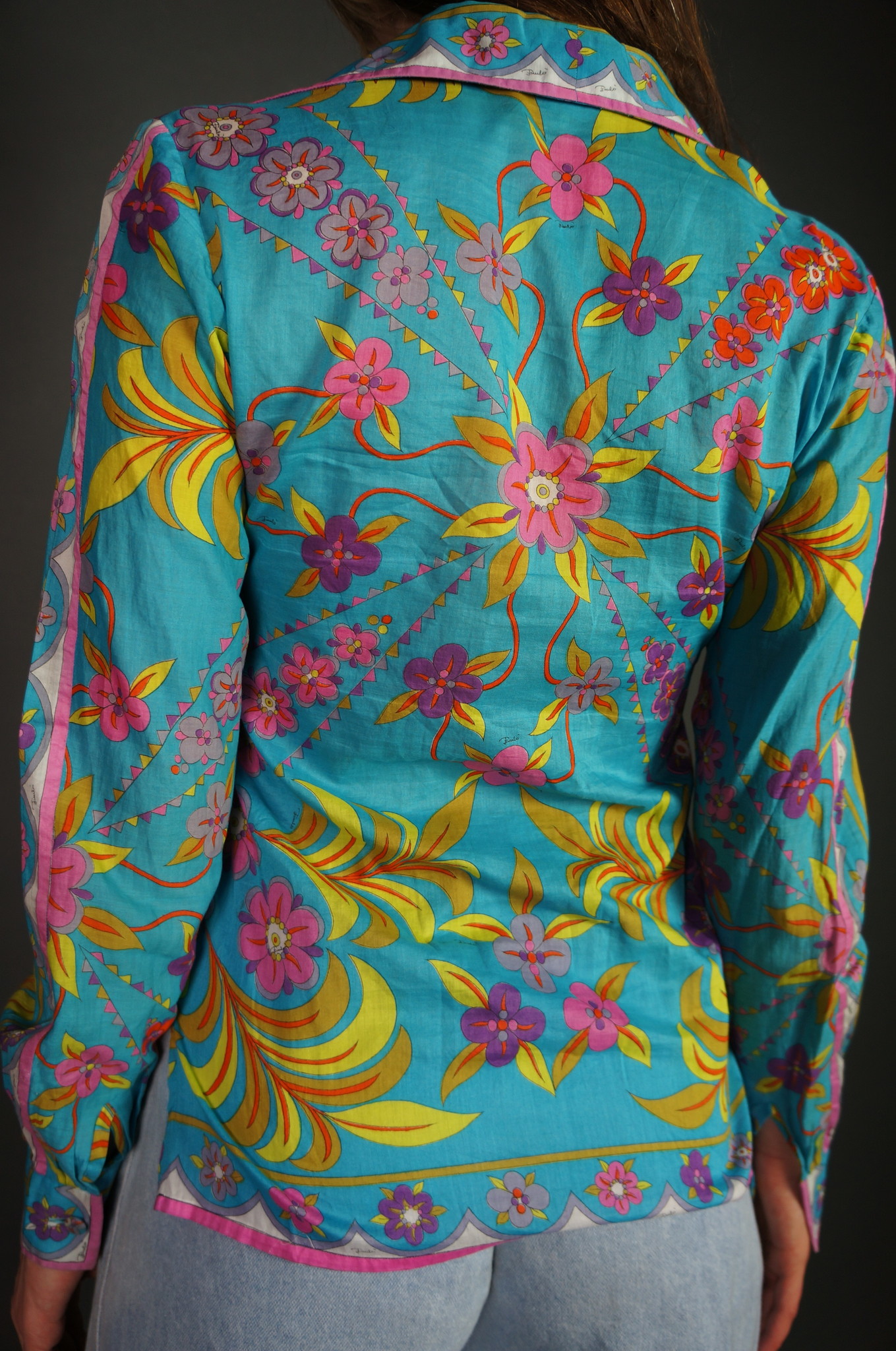 Emelio Pucci 100% Cotton Blouse