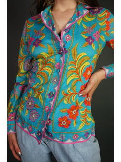 Emelio Pucci 100% Cotton Blouse