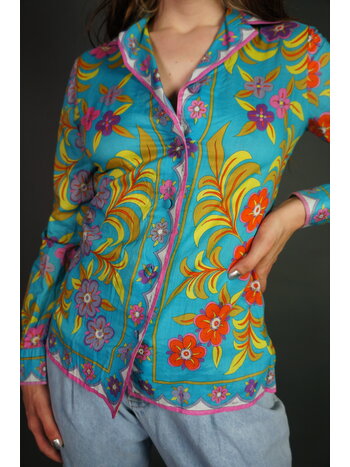 Emelio Pucci 100% Cotton Blouse