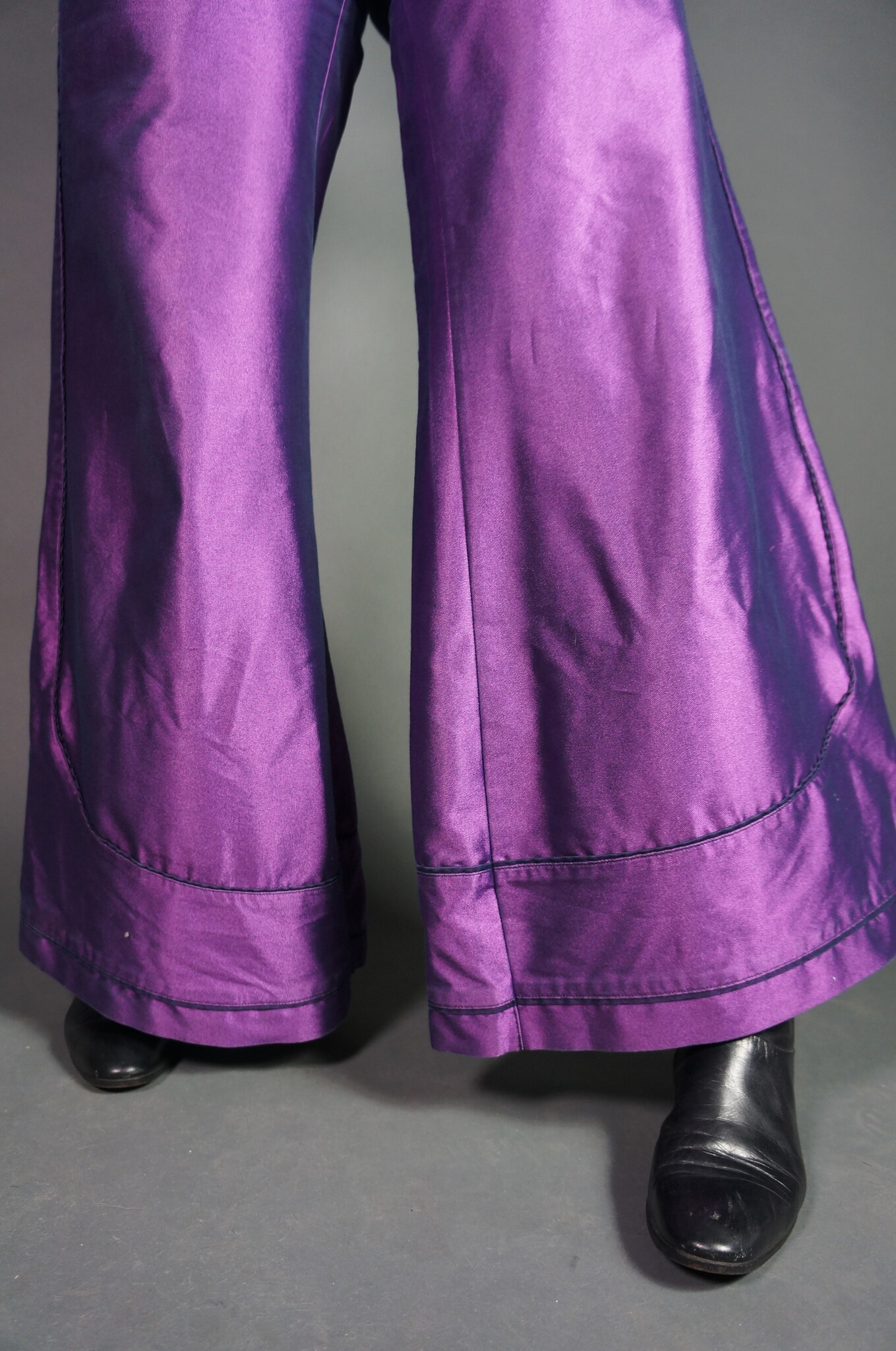 70's Ultra Violet Flare Pants