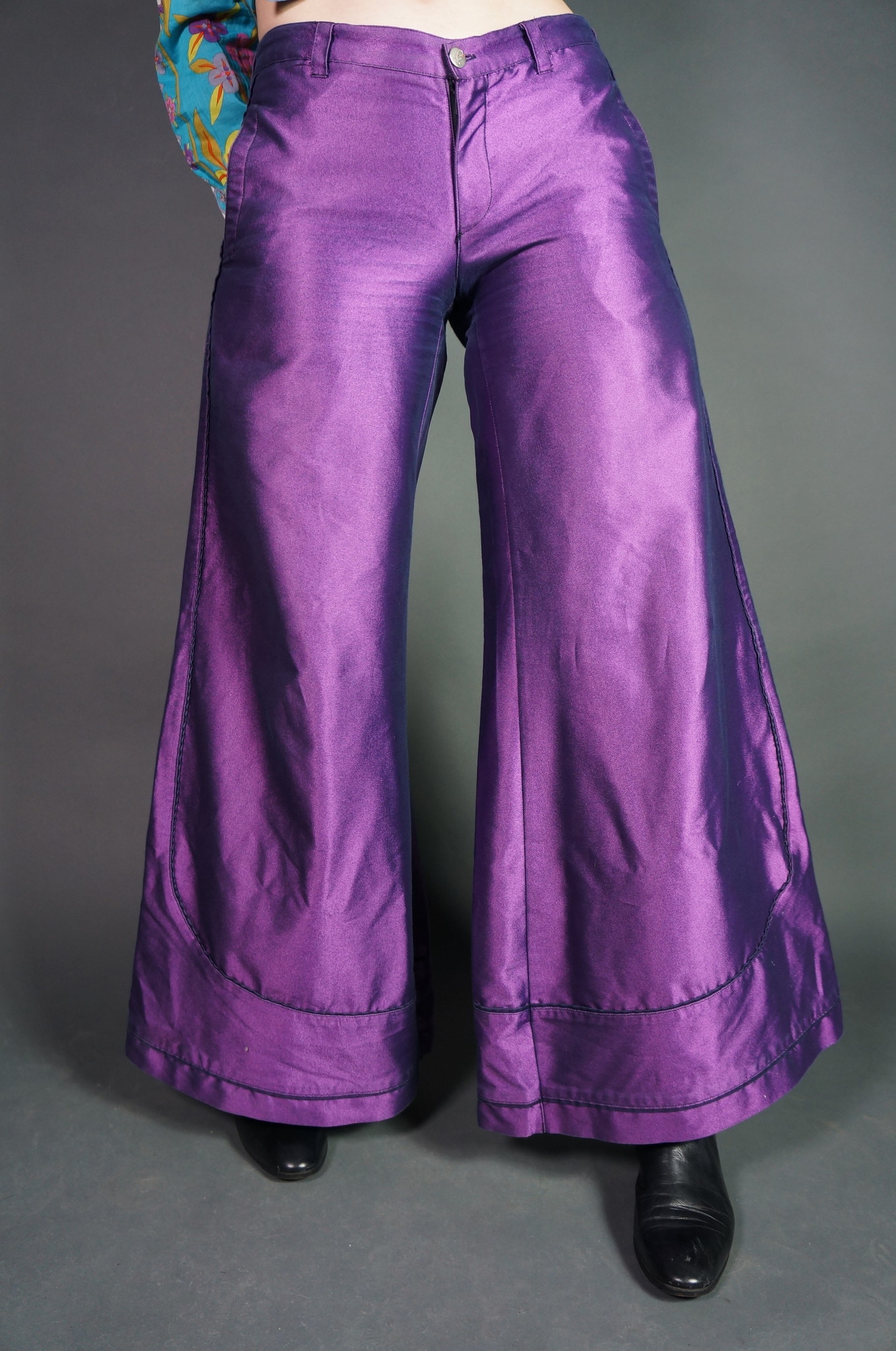 70's Ultra Violet Flare Pants
