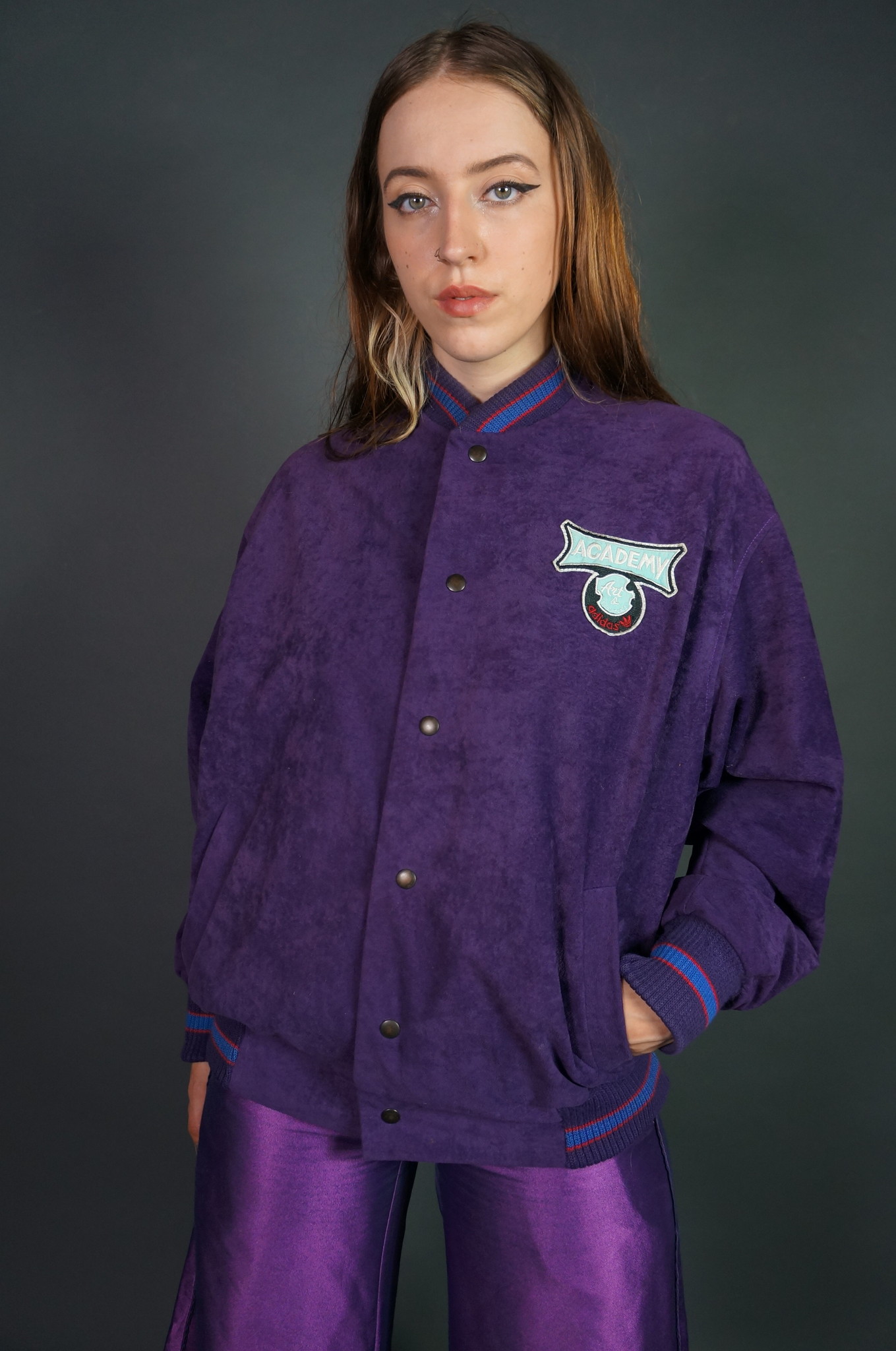 Adidas Lined Bomber Jacket