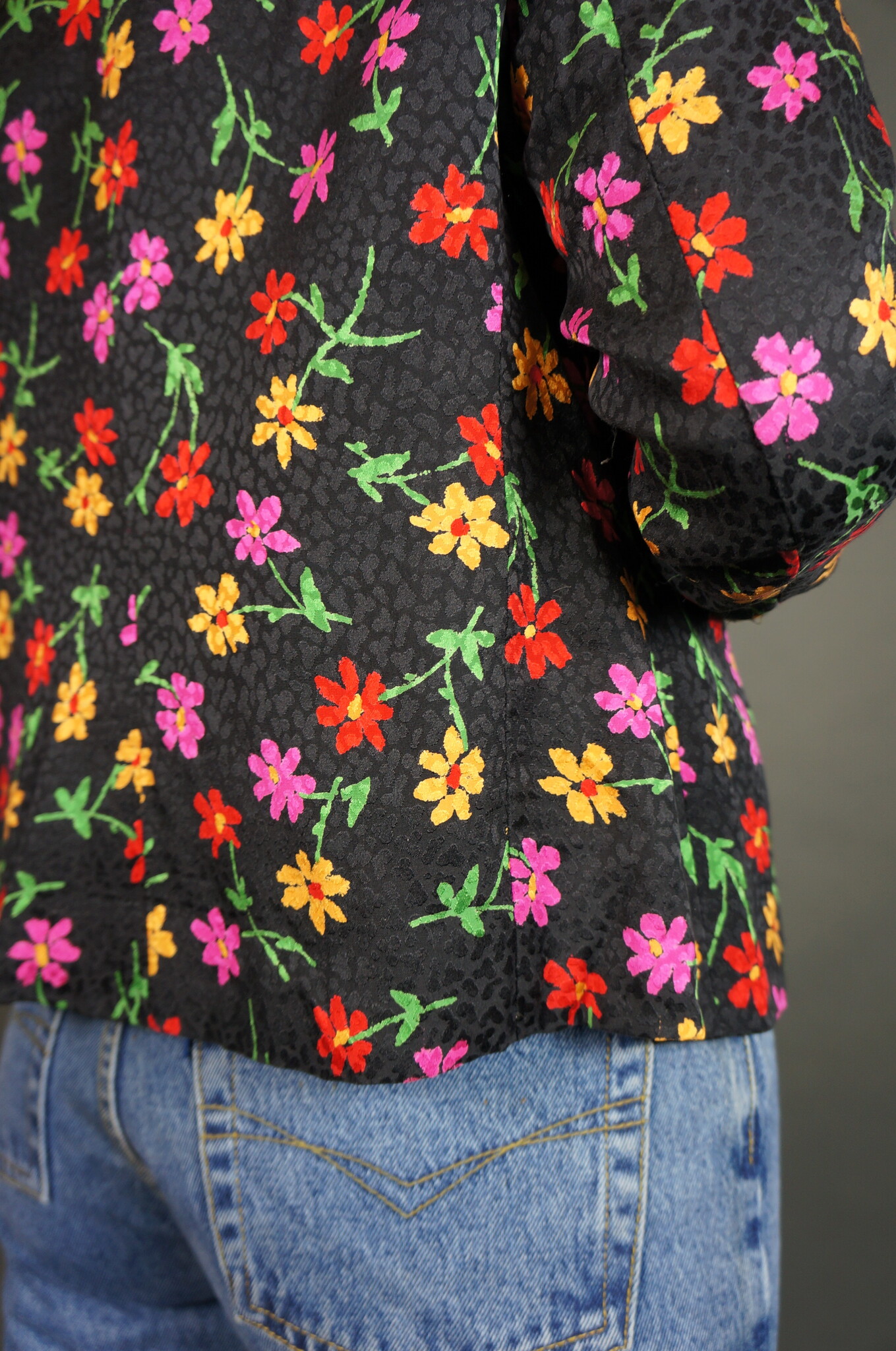 Yves Saint Laurent Flower Jacket