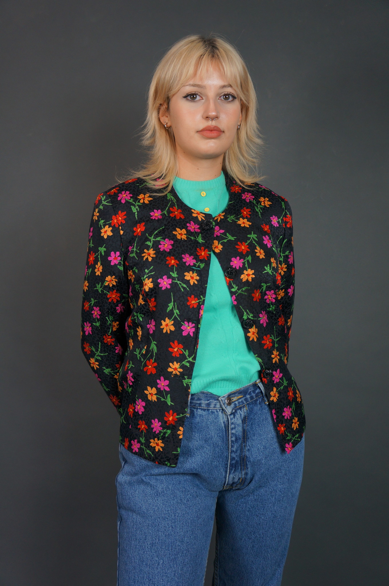 Yves Saint Laurent Flower Jacket