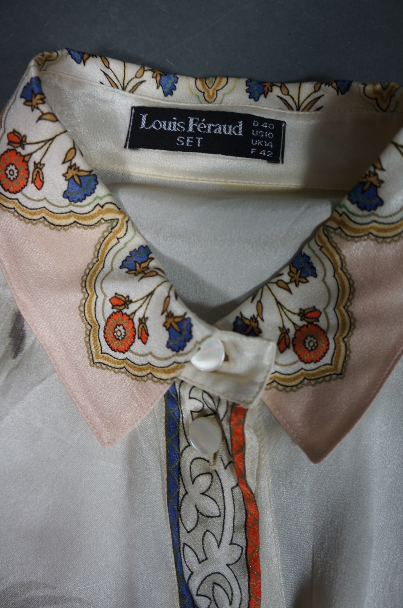 Louis Féraud Silk Blouse