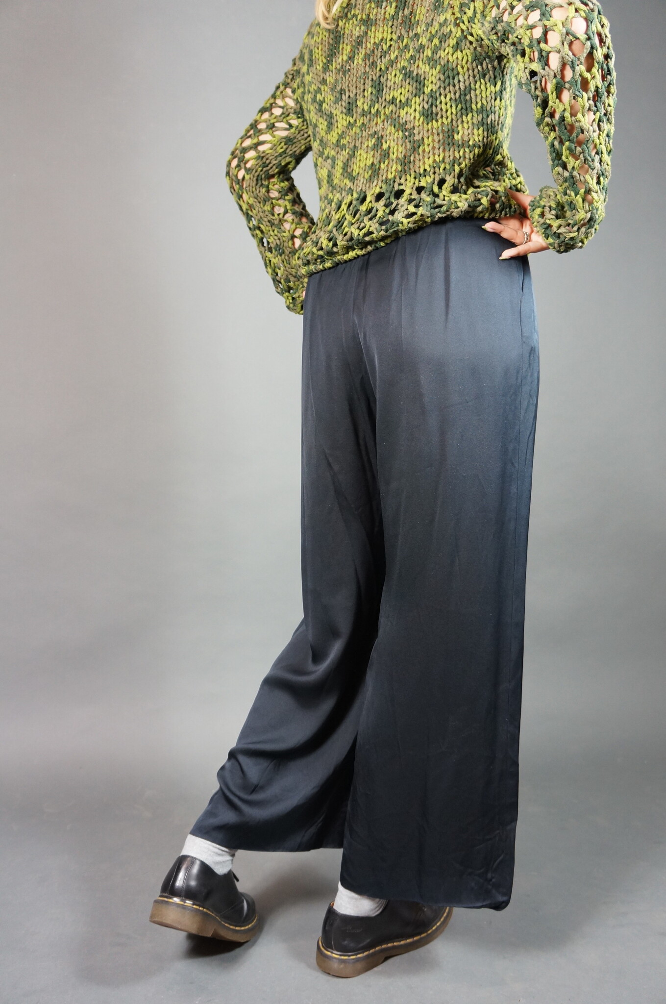 Chanel 100% Silk Pants