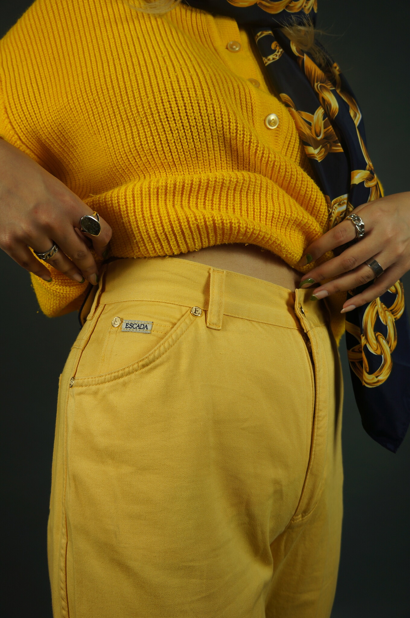 Escada Yellow Jeans