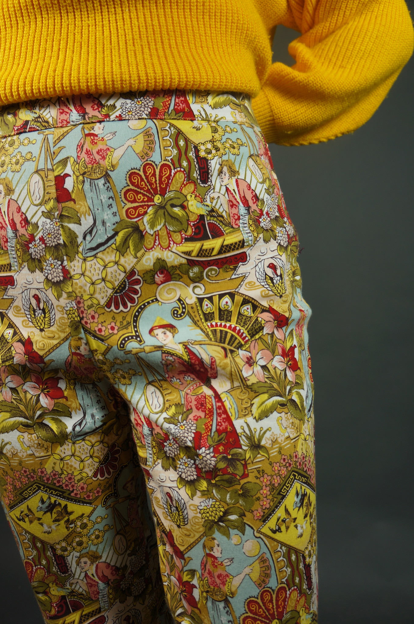 80's Summer Print Pants