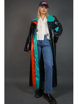 Shiny Retro Raincoat