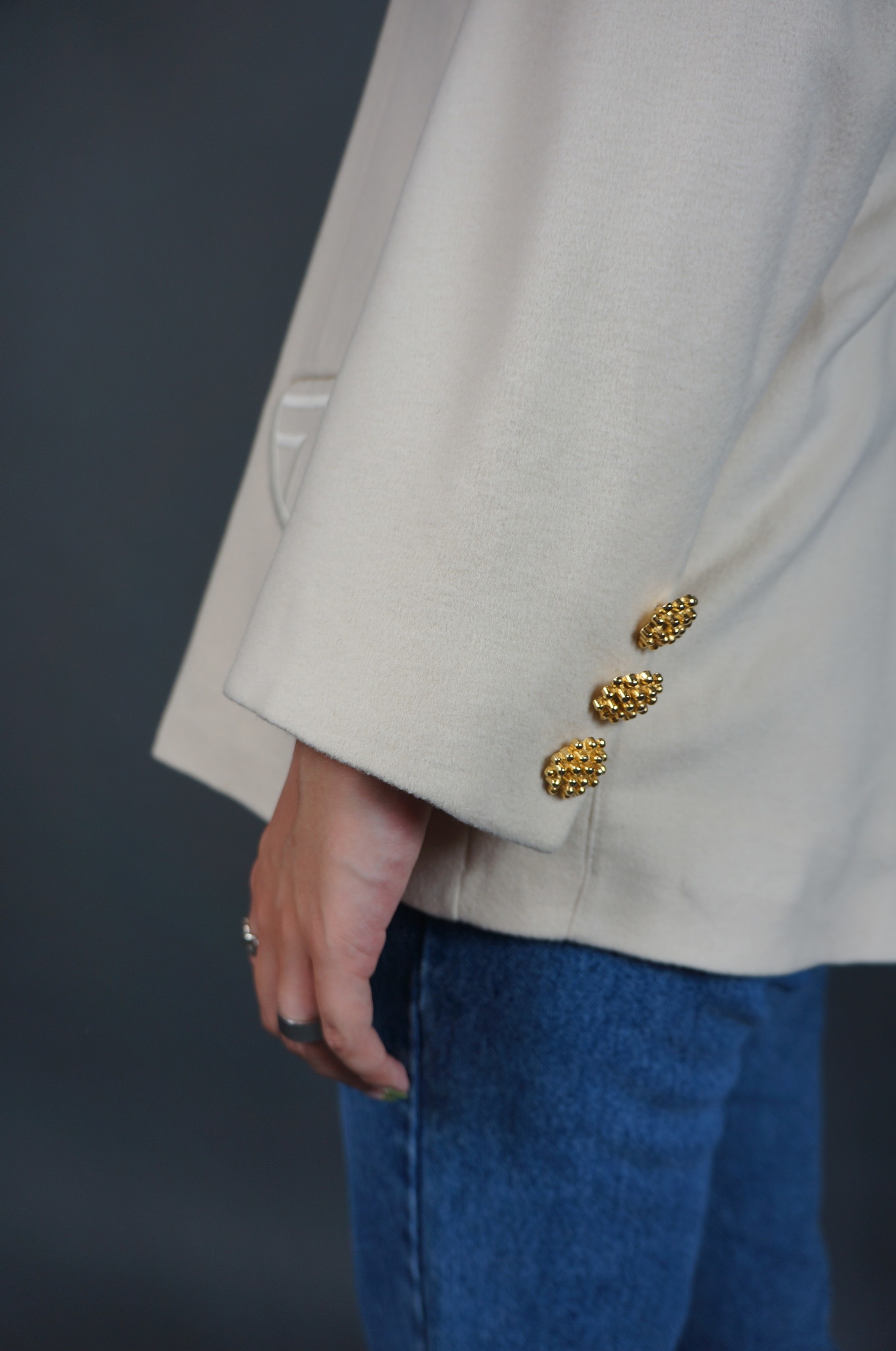 Louis Féraud Wool Silk Blazer