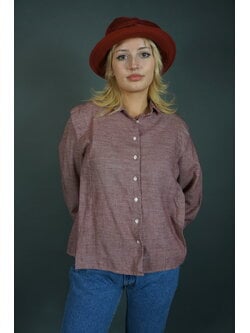 Cacharel Wine Blouse