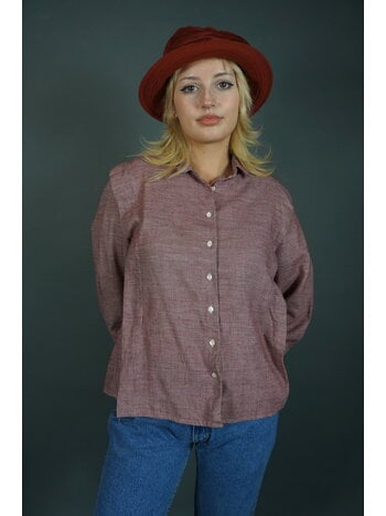 Cacharel Wine Blouse