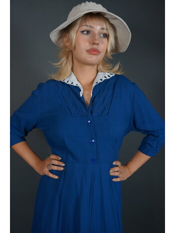 50's Hand-Made Dress Collar