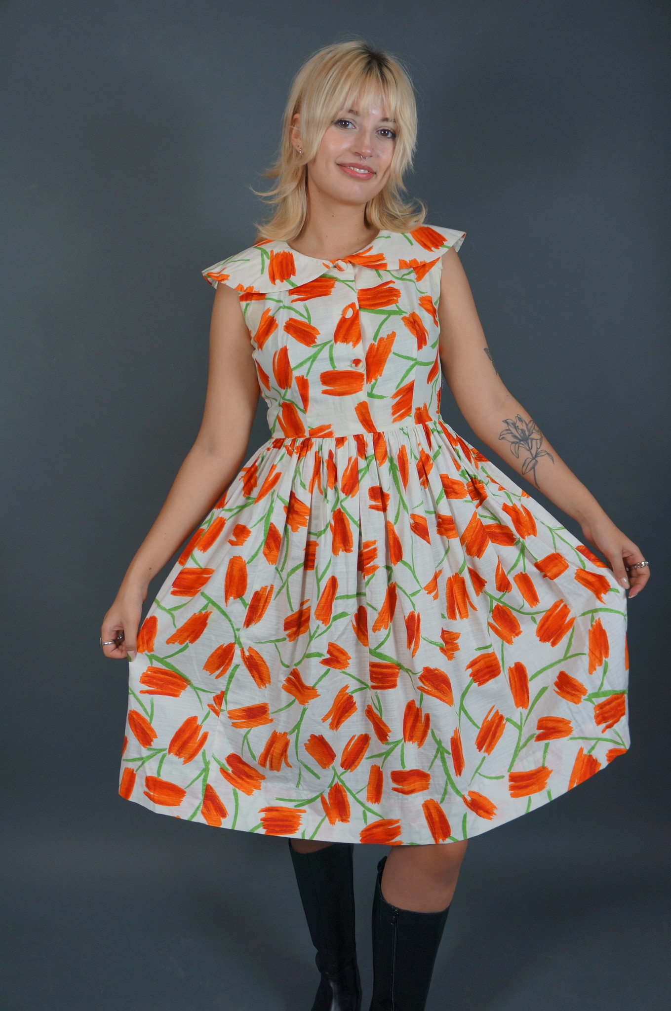 50's Tulip Dress
