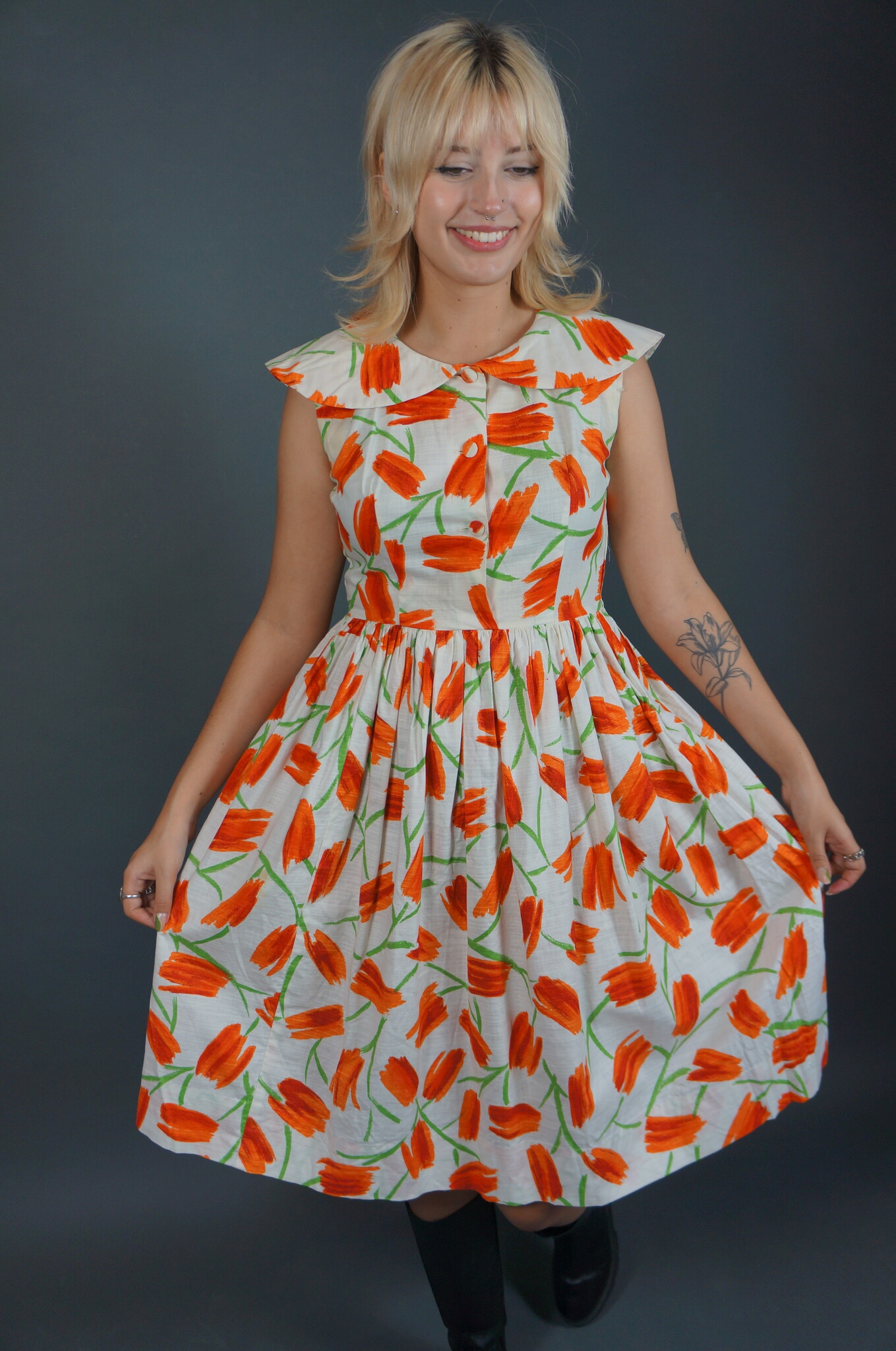 50's Tulip Dress