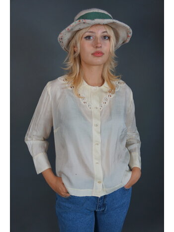 50's Lace Blouse