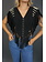 Leather Fringe Western Cape Vest