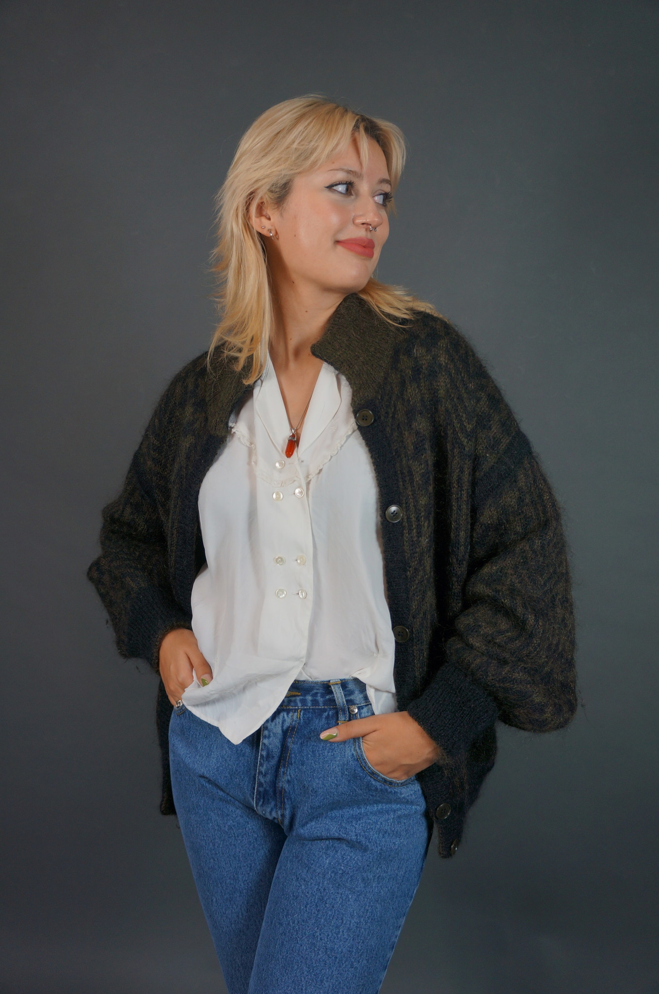 Escada Mohair Cardigan