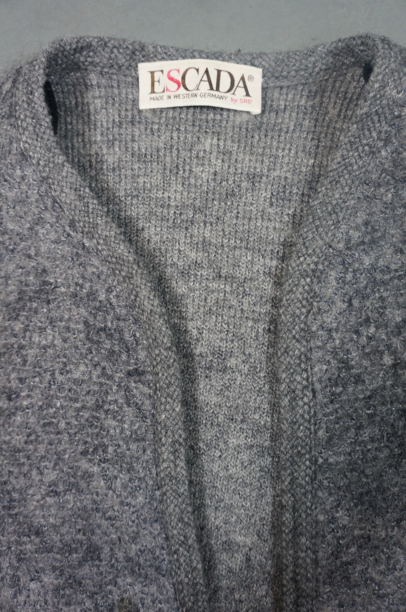 Escada Mohair Cardigan Clip