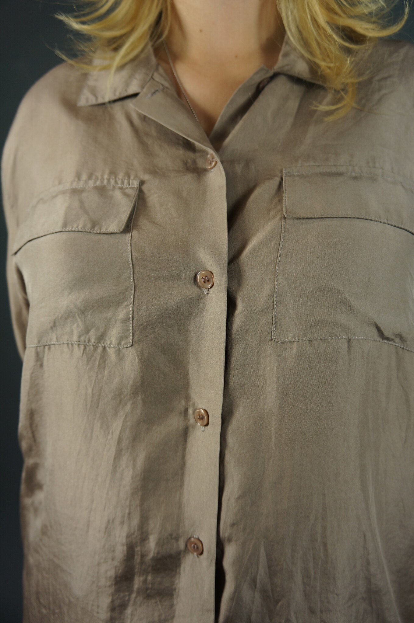 Cacharel Silk Blouse