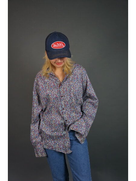 Cacharel Flower Print Shirt
