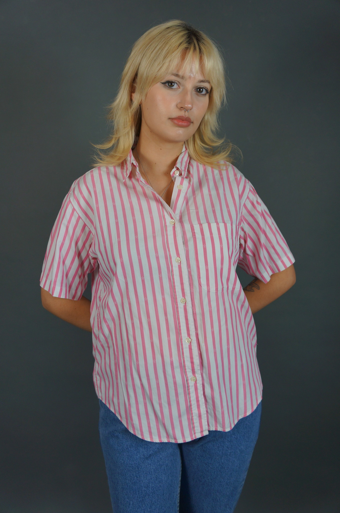 Cacharel Stripe Blouse