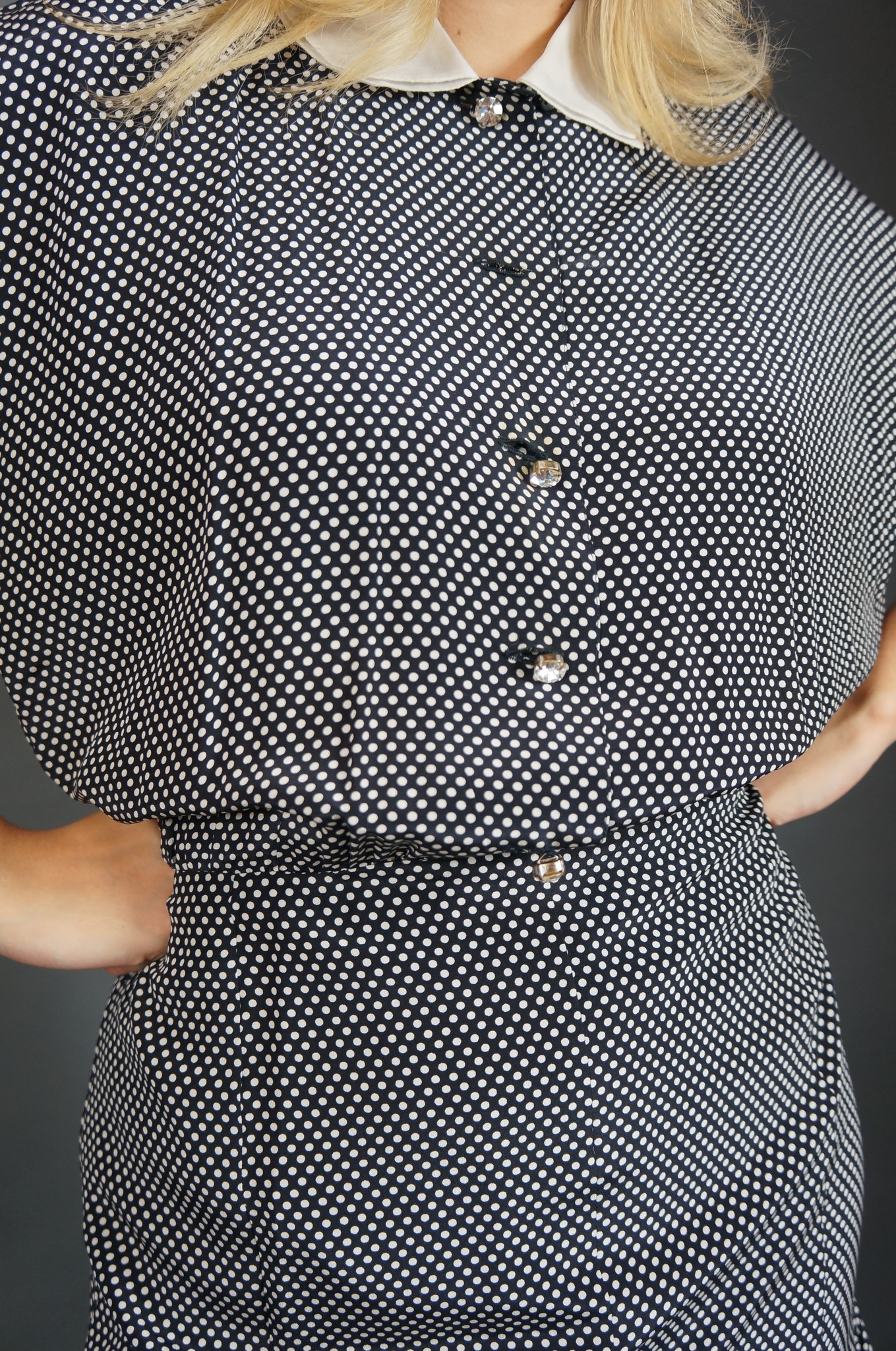 Escada Polka Silk Dress