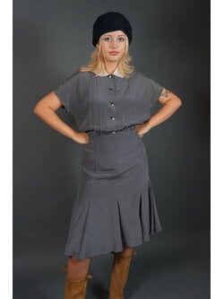 Escada Polka Silk Dress