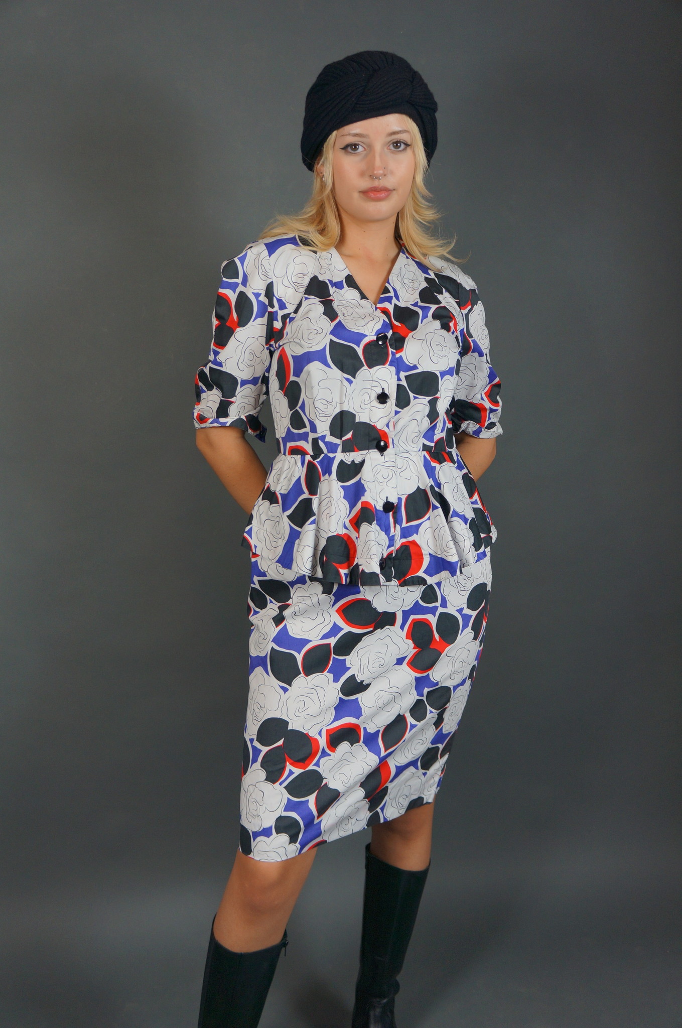 Guy Laroche Peplum Dress