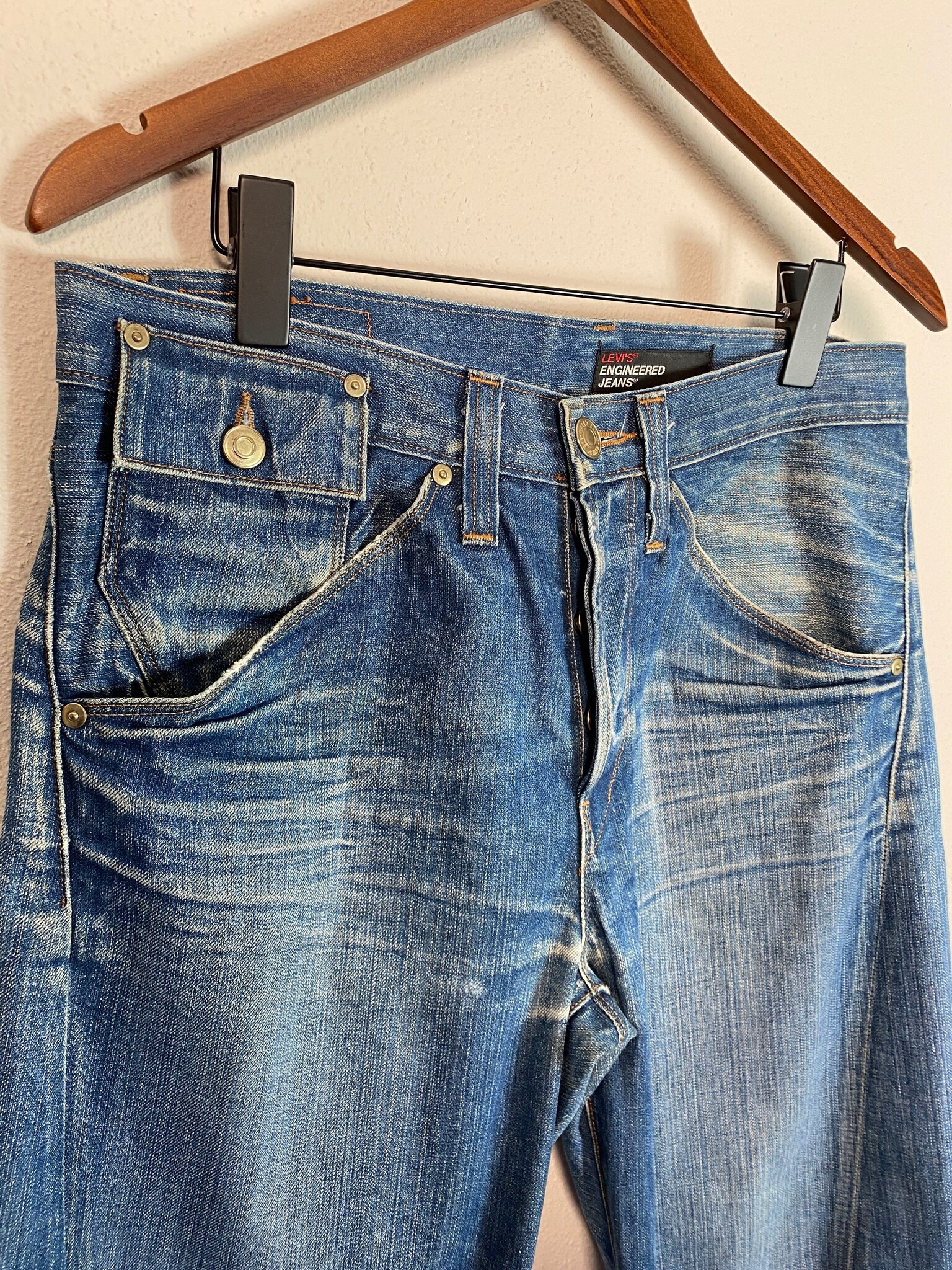 Levi's Engineered Jeans herenjeans blauw maat 31