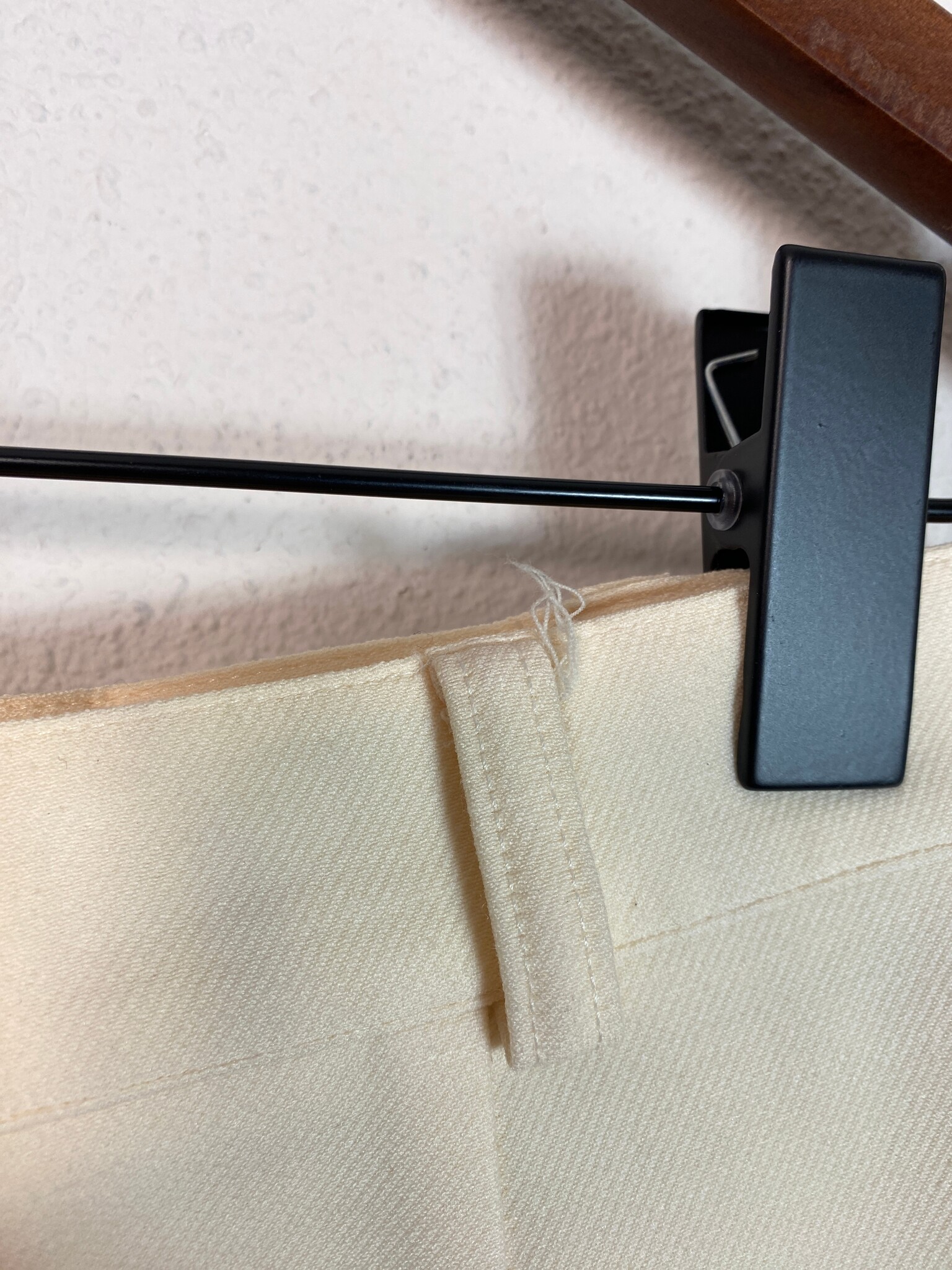 Escada vintage stijgbeugelbroek in crème