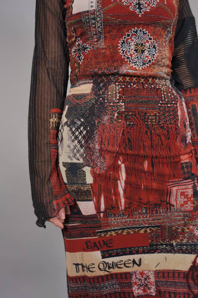 Save The Queen Bohemian Sheer Maxi Dress