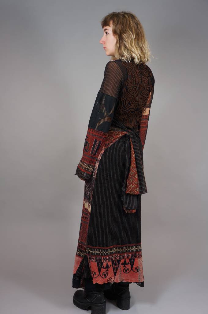 Save The Queen Bohemian Sheer Maxi Dress