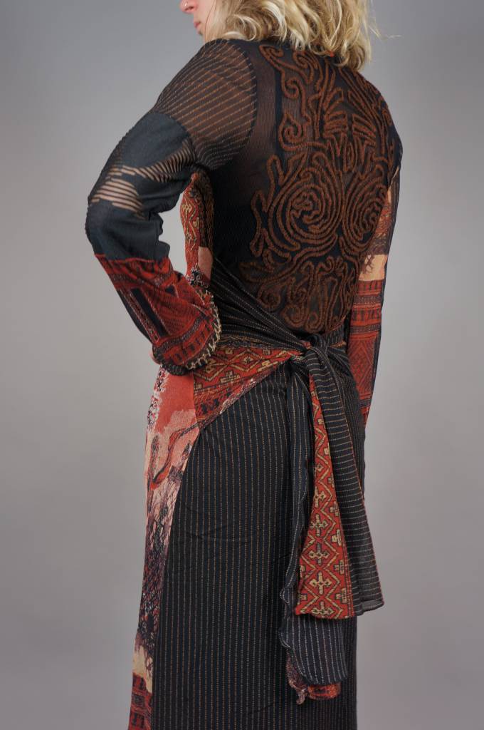 Save The Queen Bohemian Sheer Maxi Dress