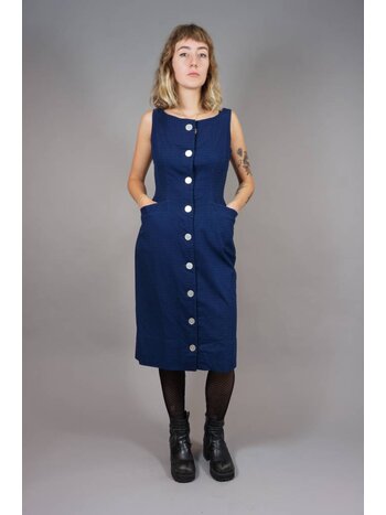 Betty Barclay 50s Button-Up Sleeveless Dress