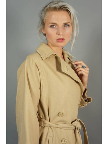 Guy LaRoche Wool Trenchcoat