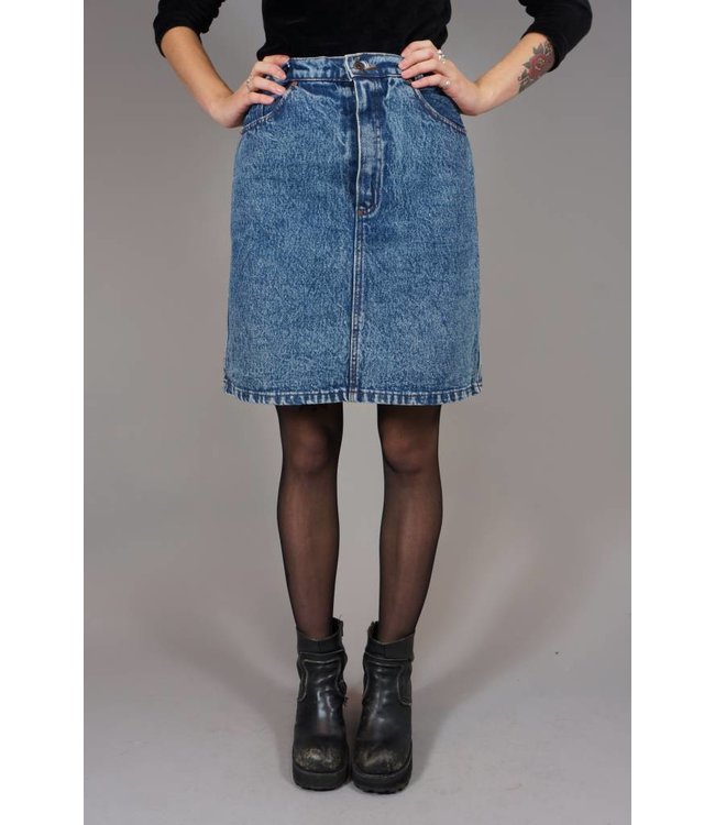 E Jeans Skirt - Rumors Vintage 
