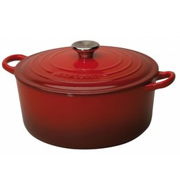 Le Creuset Braad-/stoofpan cerise 28 cm