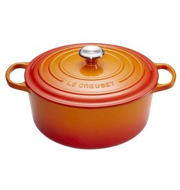 Le Creuset Ronde braad-/stoofpan 28 cm oranje