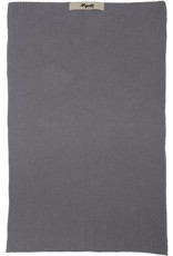 IB Laursen Keukendoek Mynte Dark Grey gebreid