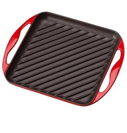 Le Creuset Grillplaat 24 x24 kersenrood