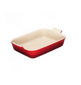 Le Creuset Rechthoekige ovenschotel  Kersenrood 32 x 24 cm