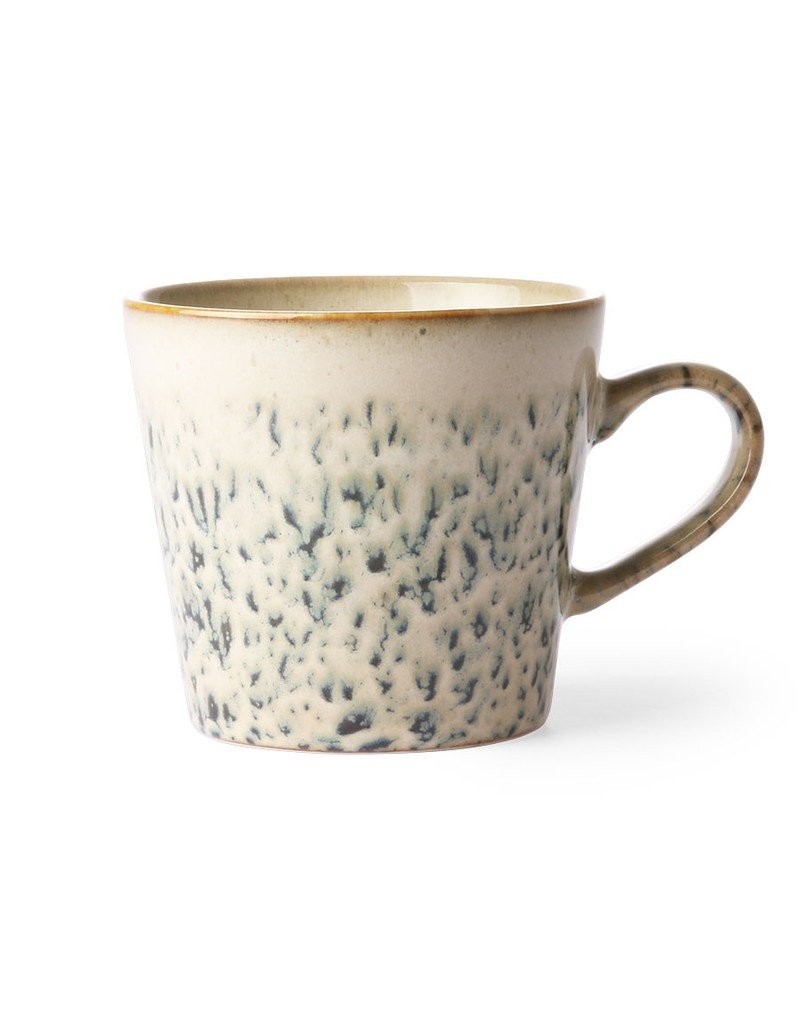 HKLIVING 70's Cappuccino beker "Hail" HK Living