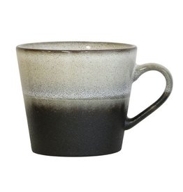 HKLIVING 70's Cappuccino beker "Rock" HK Living