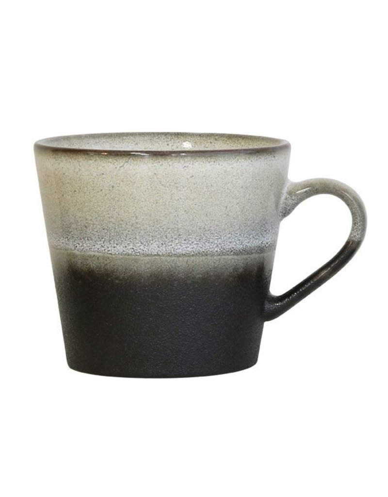 HKLIVING 70's Cappuccino beker "Rock" HK Living