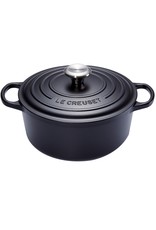 Le Creuset Ronde braad-/stoofpan 30 cm zwart