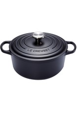 Le Creuset Ronde braad-/stoofpan 30 cm zwart